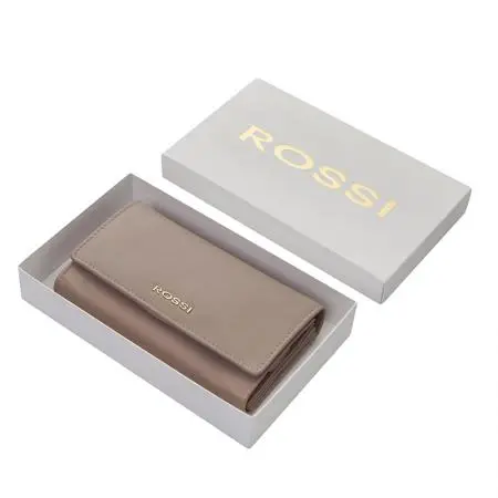 Дамско портмоне цвят капучино ROSSI - image 1