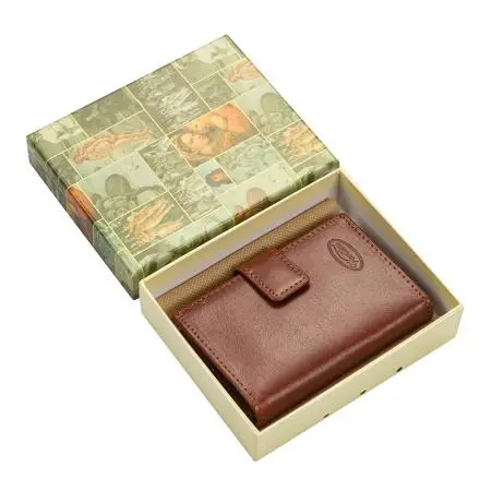 Визитник Vertini - кафяв - image 3