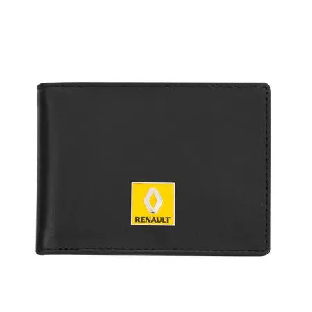 Husă pentru documente auto SILVER FLAME cu logo Renault - 1