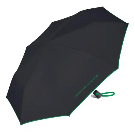 Umbrelă BENETTON - neagră - 1