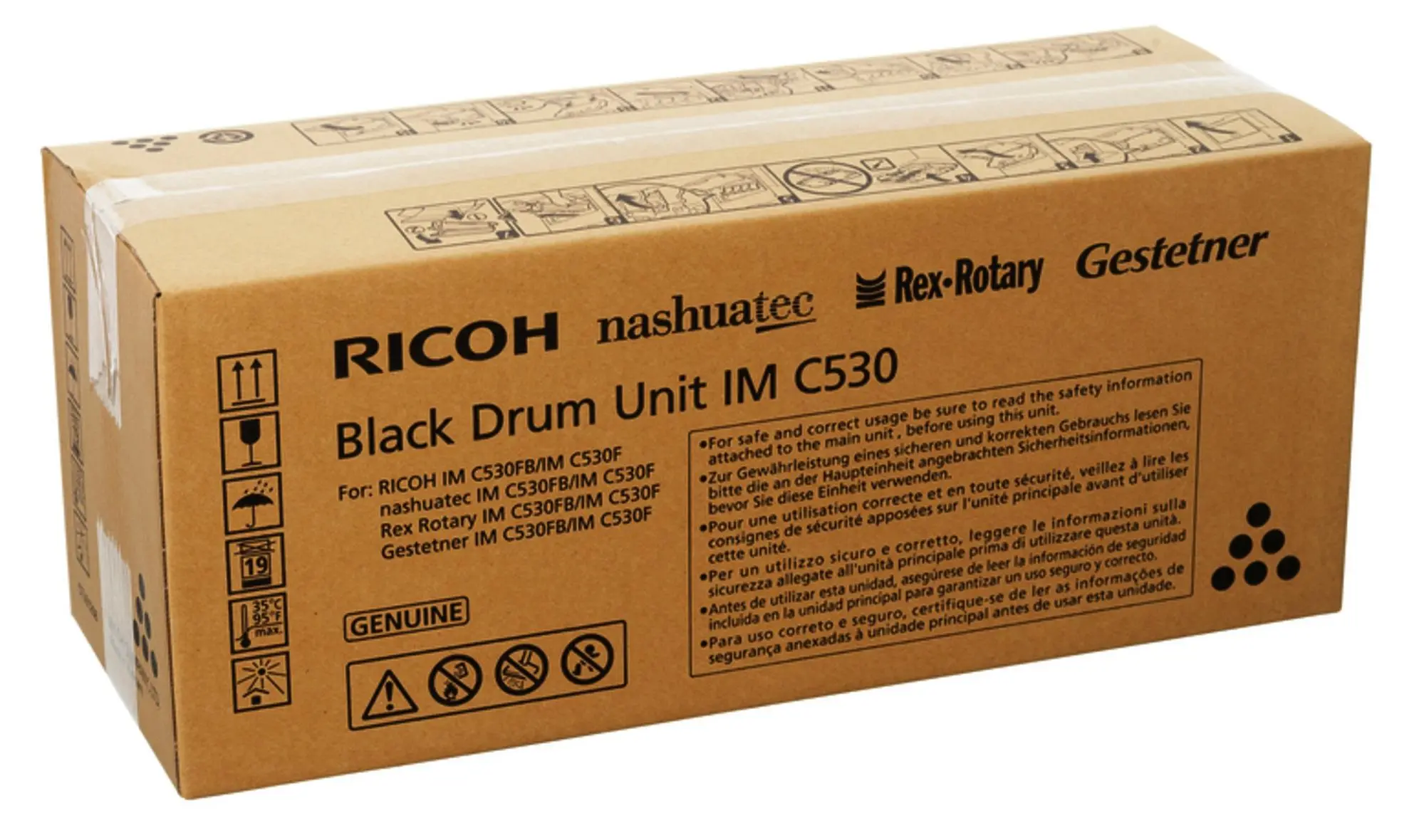 Барабан Ricoh Drum Unit IM C530FB, 60000 копия, Black - image 1