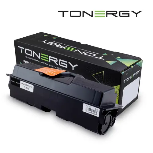 Tonergy συμβατό κασέτα τόνερ KYOCERA TK-1140 TK-1142 TK-1143 TK-1144 TK-1147 μαύρο, 7.2k - 1