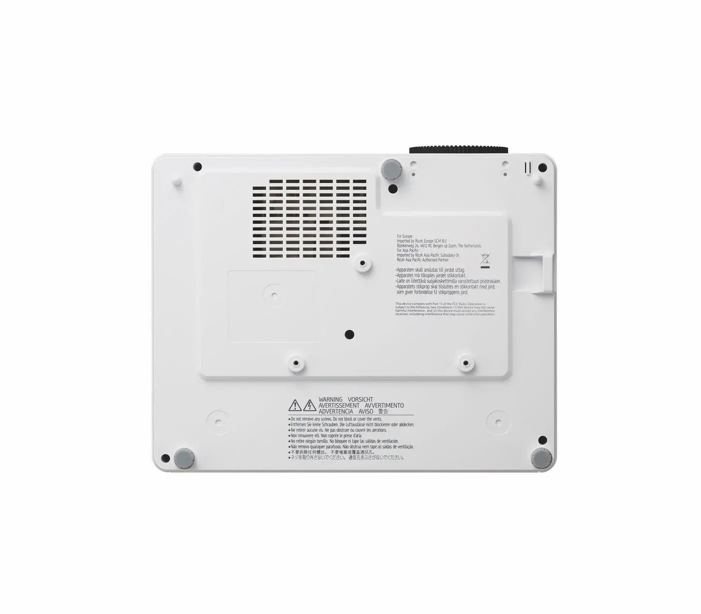 Лазерен проектор Ricoh WUL5860, DLP, WUXGA, 4000 ANSI, HDMI 2.0, IP6X - image 6