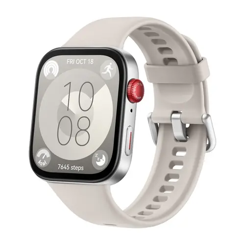 Часовник, Huawei Watch Fit 3 Moon white, Solo-B09S, 1.82" AMOLED, 480x408, SPO2, BT5.0, 5ATM, 400mAh - image 2