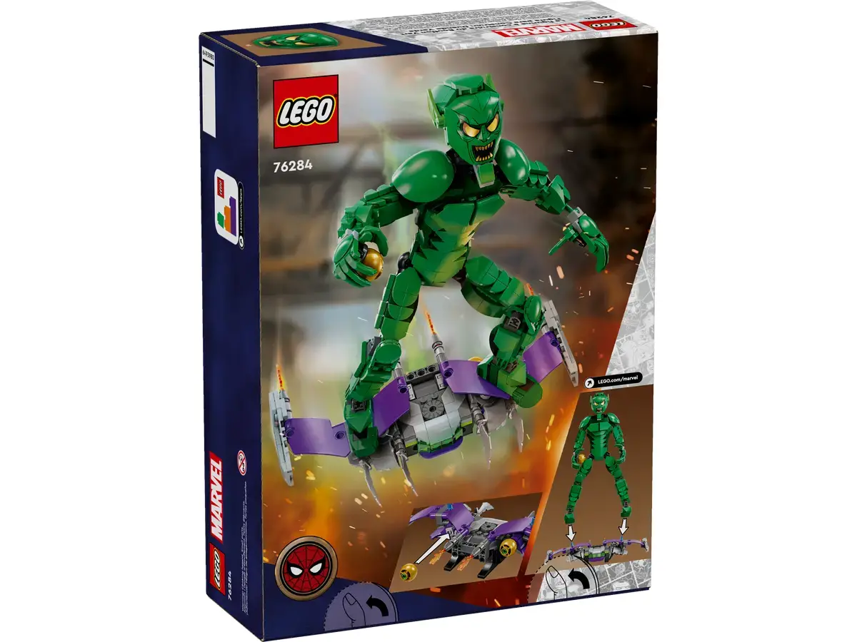 LEGO Marvel - Green Goblin Construction Figure - 76284 - image 4