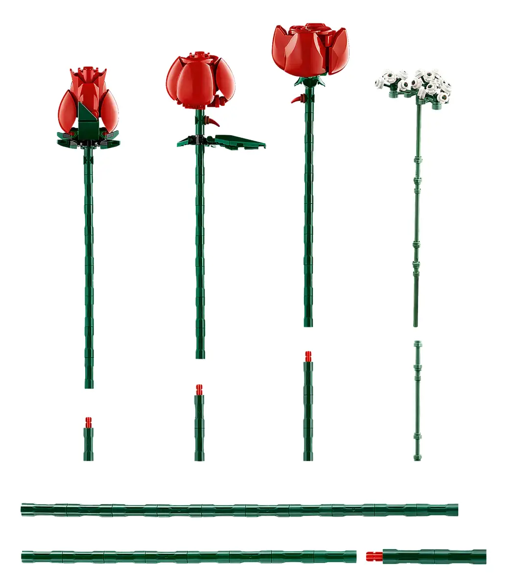 LEGO Botanical - Bouquet of Roses, 10328 - image 3