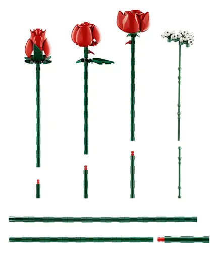 LEGO Botanical - Bouquet of Roses, 10328 - image 3