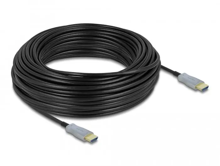 Οπτικό καλώδιο Delock, HDMI 4K, 60 Hz, 30 m