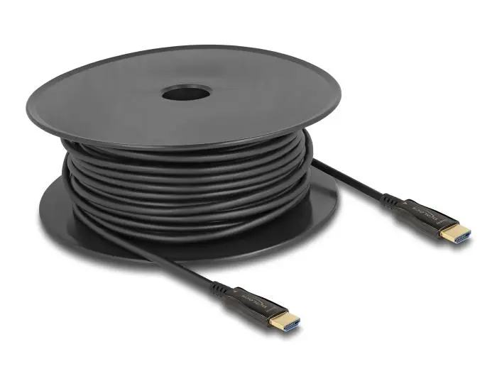 Cablu optic Delock, HDMI 8K, 60 Hz, 30 m