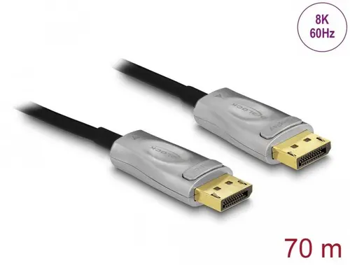 Cablu optic Delock, Activ, DisplayPort 1.4 8K, 70 m - 2