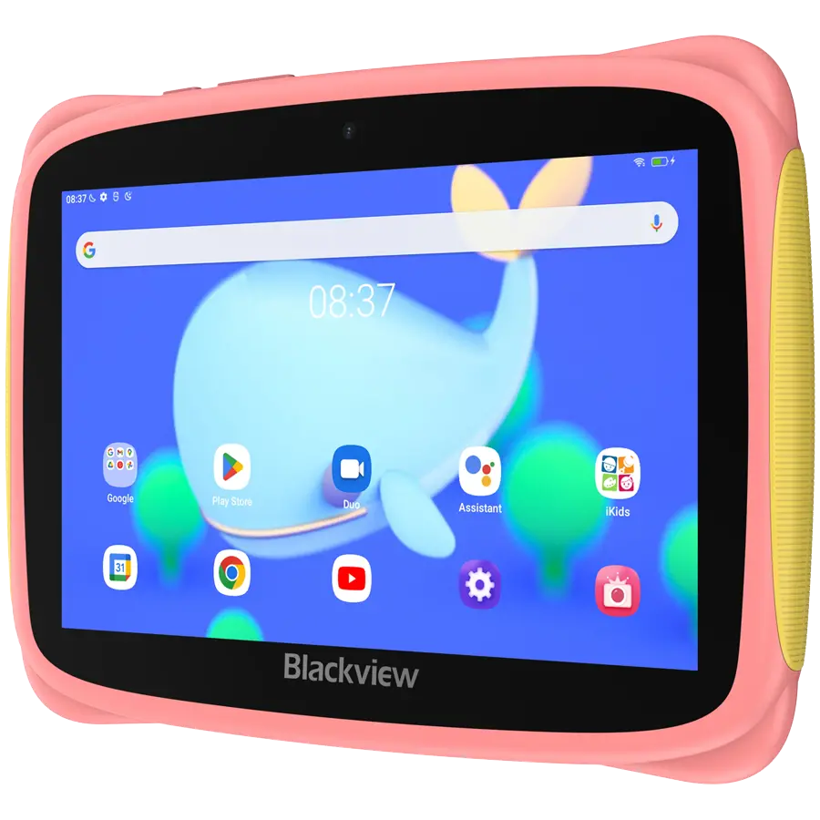 Blackview Tab 3 Kids, Pink, 7-inch HD 1024*600, 7731E Quad-core 1.3GHz, Front 0.3MP; Rear 2MP Camera, 2GB/32GB, 3280mAh battery, Doke 3.0 Go (Android 13), WiFi version, 802.11 b/g/n(2.4GHz), Bluetooth - image 2