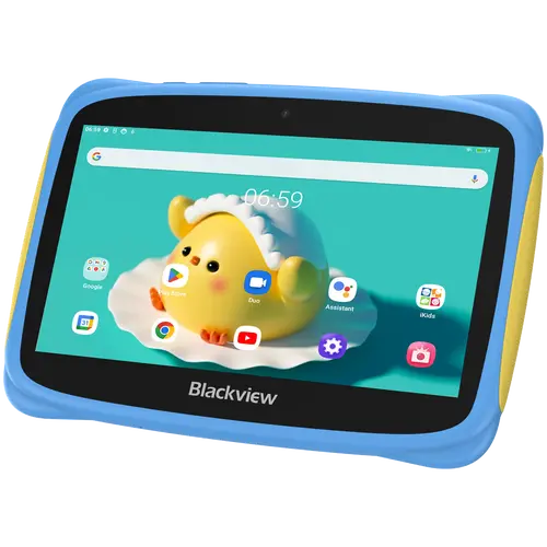 Blackview Tab 3 Kids, Blue, 7-inch HD 1024*600, 7731E Quad-core 1.3GHz, Front 0.3MP; Rear 2MP Camera, 2GB/32GB, 3280mAh battery, Doke 3.0 Go (Android 13), WiFi version, 802.11 b/g/n(2.4GHz), Bluetooth - image 2