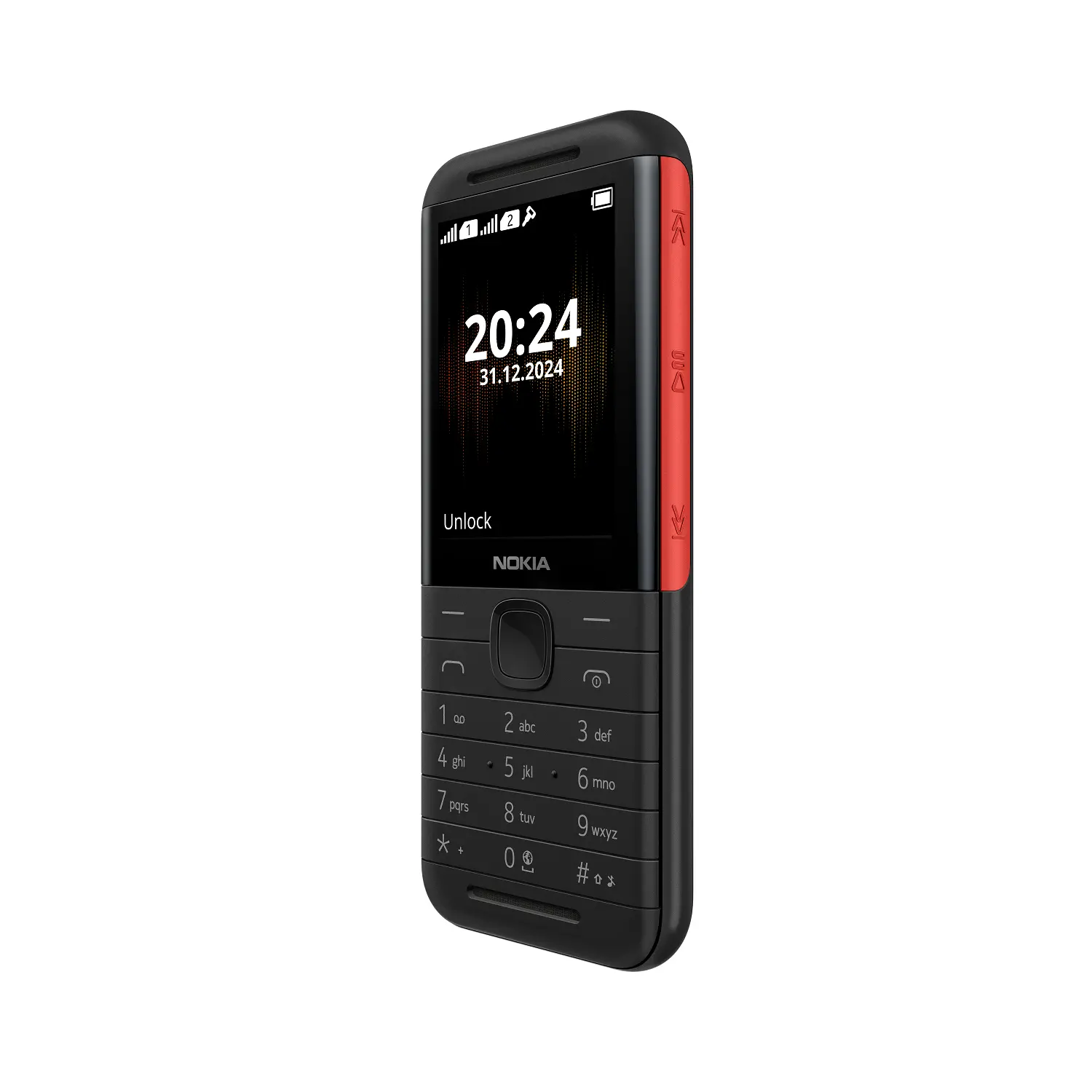 Мобилен телефон, NOKIA 5310 DS BLACK/RED 2024 - image 1