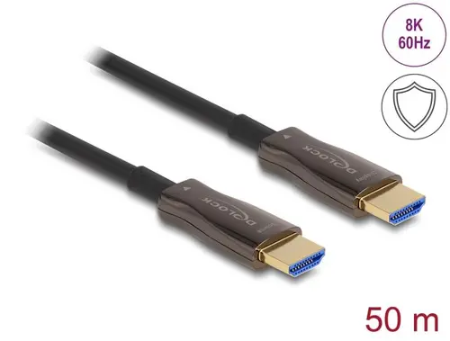 Οπτικό καλώδιο Delock, HDMI 8K, 60Hz, 48Gbps, 50 m - 1