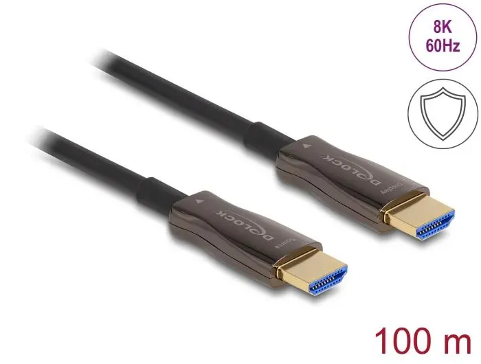 Оптичен кабел Delock, HDMI 8K, 60Hz, 48Gbps, 100 m - image 1