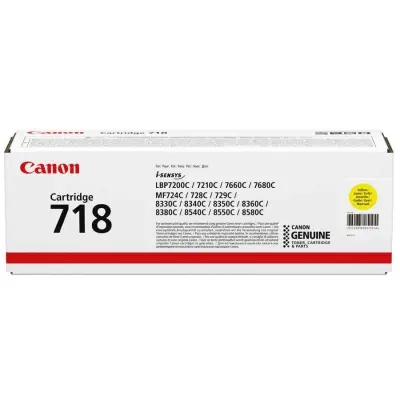 КАСЕТА ЗА CANON LBP7200/MF8330/MF8350 - Yellow - CRG718Y (CRG-718Y) - PN CR2659B002AA