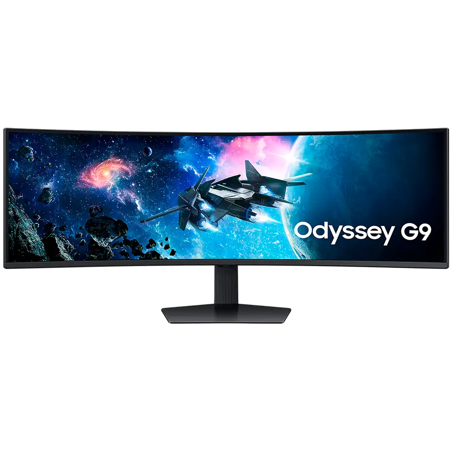 Οθόνη LED Samsung LS49CG950EUXEN Odyssey G95C, 49" DQHD Καμπύλη 1000R 32:9 (5120x1440) VA 240Hz, 450 cd/㎡, 2500:1, HDR1000, 1ms (GTG), 178/178