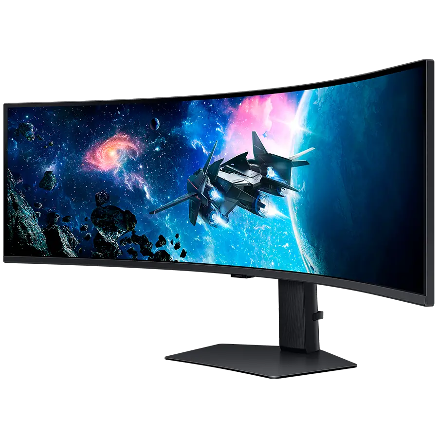 Monitor LED Samsung LS49CG950EUXEN Odyssey G95C, 49" DQHD Curved 1000R 32:9 (5120x1440) VA 240Hz, 450 cd/㎡, 2500:1, HDR1000, 1ms (GTG), 178/178, FS Premium Pro, 1xDP 2xHDMI, 2xUSB 3.0 , 3.5 Jack, Tilt/Swivel/HeightAdj (120mm), VESA 100x100, 2Y - image 1