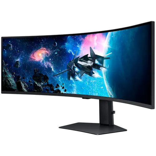 Monitor LED Samsung LS49CG950EUXEN Odyssey G95C, 49" DQHD Curved 1000R 32:9 (5120x1440) VA 240Hz, 450 cd/㎡, 2500:1, HDR1000, 1ms (GTG), 178/178, FS Premium Pro, 1xDP 2xHDMI, 2xUSB 3.0 , 3.5 Jack, Tilt/Swivel/HeightAdj (120mm), VESA 100x100, 2Y - image 1