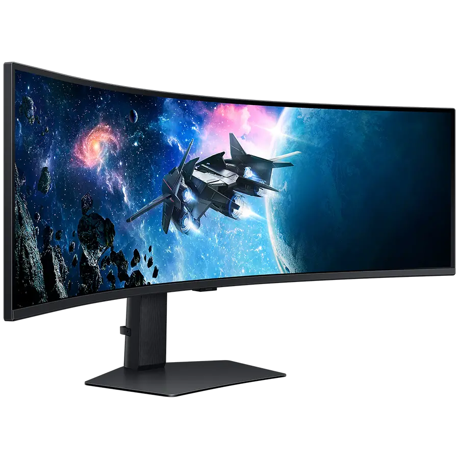 Monitor LED Samsung LS49CG950EUXEN Odyssey G95C, 49" DQHD Curved 1000R 32:9 (5120x1440) VA 240Hz, 450 cd/㎡, 2500:1, HDR1000, 1ms (GTG), 178/178, FS Premium Pro, 1xDP 2xHDMI, 2xUSB 3.0 , 3.5 Jack, Tilt/Swivel/HeightAdj (120mm), VESA 100x100, 2Y - image 2