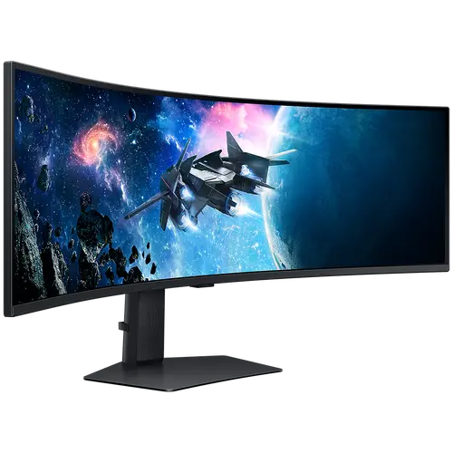 Monitor LED Samsung LS49CG950EUXEN Odyssey G95C, 49" DQHD Curved 1000R 32:9 (5120x1440) VA 240Hz, 450 cd/㎡, 2500:1, HDR1000, 1ms (GTG), 178/178, FS Premium Pro, 1xDP 2xHDMI, 2xUSB 3.0 , 3.5 Jack, Tilt/Swivel/HeightAdj (120mm), VESA 100x100, 2Y - image 2