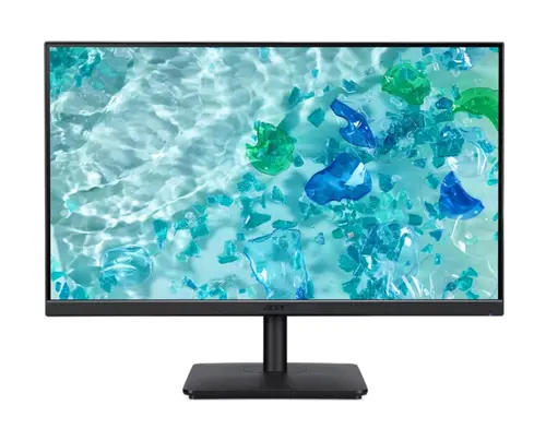 Монитор, Acer Vero V247YEbmipxv, 23.8" IPS LED ZeroFrame, FreeSync, FHD (1920x1080), 100Hz, 100M:1, 4ms (GTG), 250nits, VGA, HDMI, DisplayPort, 2x2W Speakers, Flicker-Less, BlueLightShield, Audio in/out, TCO, Tilt, Vesa, Black