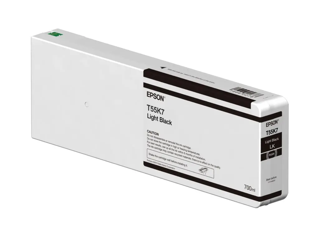 Консуматив, Epson Singlepack Light Black T55K700 UltraChrome HDX/HD 700ml
