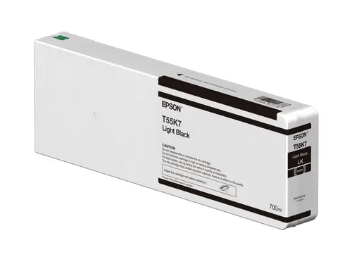Консуматив, Epson Singlepack Light Black T55K700 UltraChrome HDX/HD 700ml