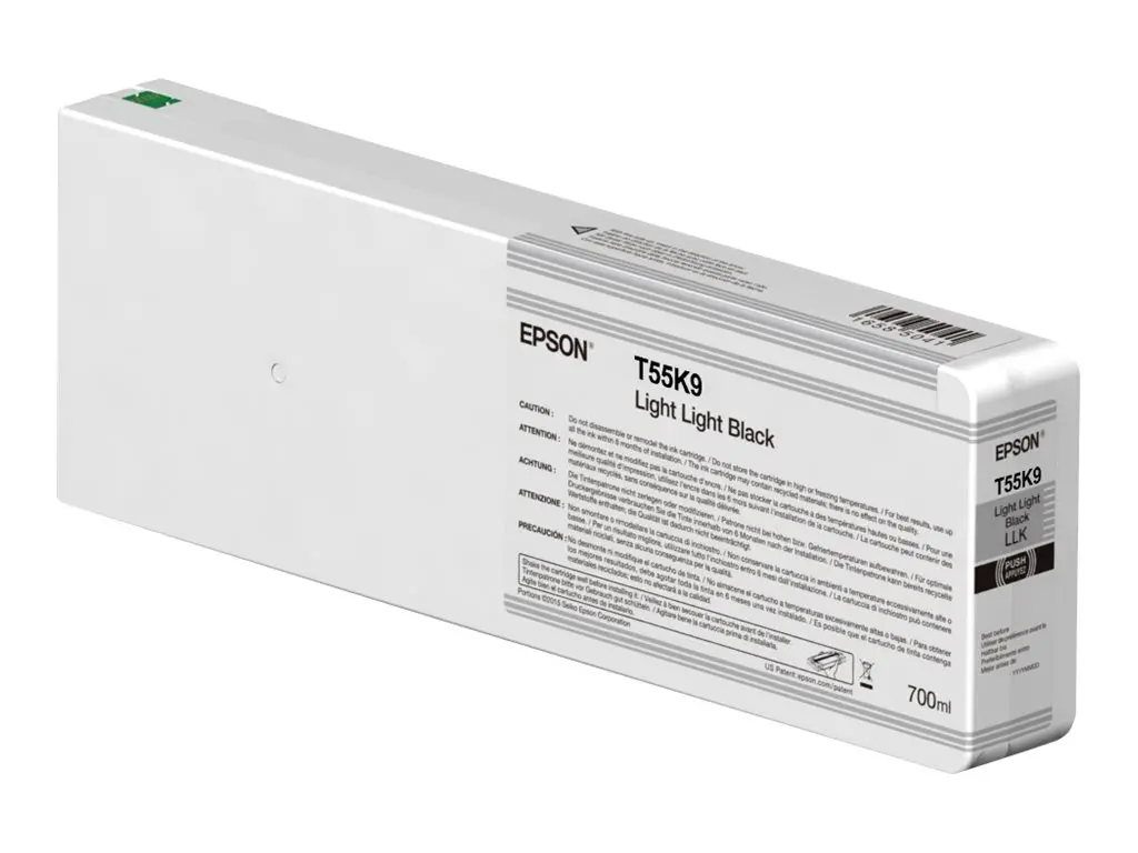 Консуматив, Epson Singlepack Light Light Black T55K900 UltraChrome HDX/HD 700ml