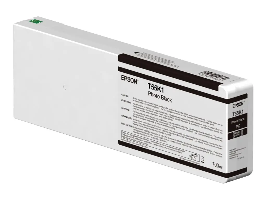Consumabil, Epson Pachet individual Negru foto T55K100 UltraChrome HDX/HD 700ml