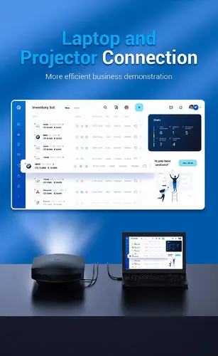 Vention кабел Cable DisplayPort to HDMI 3.0m - 4K, Gold Plated - HFOBI - image 7