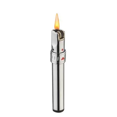 Ασημί αναπτήρας SILVER FLAME - image 1
