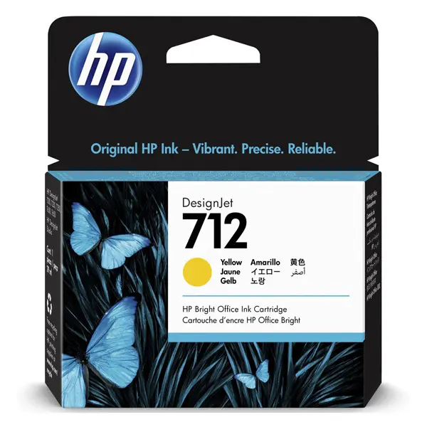 CAP DE IMPRIMARE PENTRU HEWLETT PACKARD DesignJet T230/T250/T630/T650 - /712/ - Galben - PN 3ED69A