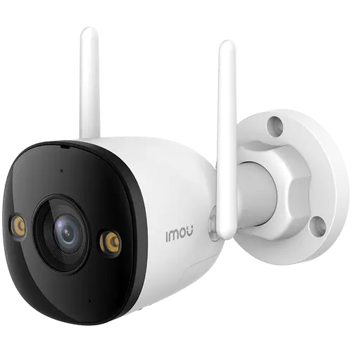 Imou Bullet 3, Smart full color night vision Wi-Fi IP camera, 5MP, 1/3" progressive CMOS, H.265/H.264, 30fps@1620, 2.8mm lens, FOV 94°, IR up to 30m, 8x digital zoom, 1x RJ45, micro SD up to 256GB, Built-in Mic & Speaker, 110dB Siren and spotlight