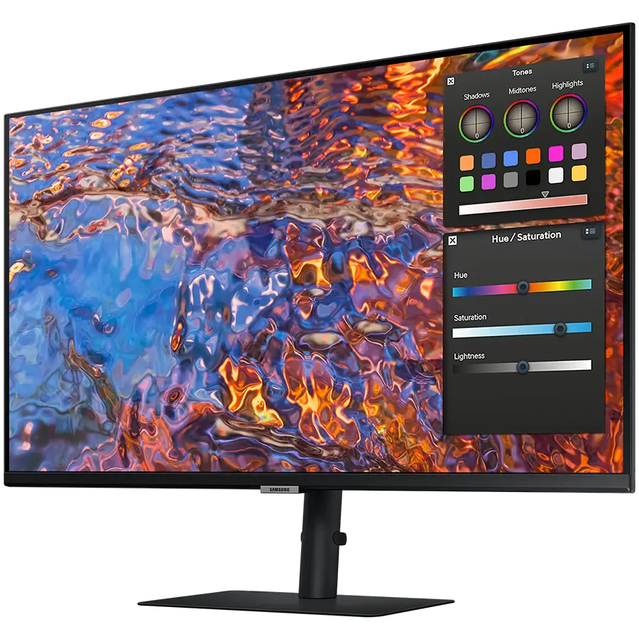 Monitor LED Samsung LS27B800PXPXEN HRM S80PB, 27" UHD FLAT 16:9 (3840x2160) IPS 60Hz, 350 cd/㎡, 1000:1, HDR400, 5ms, 178/178, 1xDP 1xHDMI, 3xUSB 3.0 1xUSB-C (90W), 3.5 Jack, Tilt/Pivot/Swivel/HeightAdj, VESA 100x100, 3Y - image 1