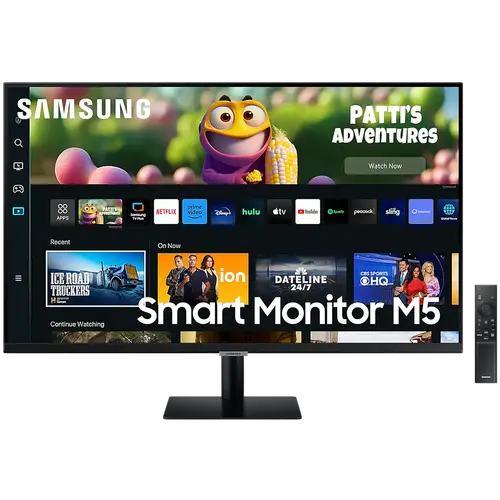 Monitor LED Samsung LS32DM500EUXDU SMART M50D, 32" FHD FLAT 16:9 (1920x1080) VA 60Hz, 250 cd/m2, 3000:1, HDR10, 4ms, 178/178, 2xHDMI, Remote Control, Speakers 5Wx2, Tilt/HeightAdj (120mm), 2Y