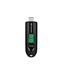 Памет, Transcend 512GB, USB3.2, Pen Drive, Type-C, Capless, Black