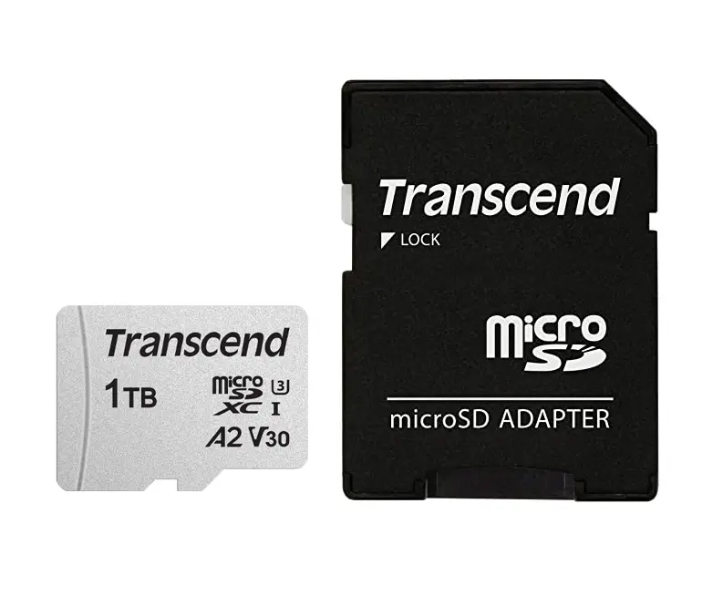 Памет, Transcend 1TB microSD w/ adapter UHS-I U3 A2