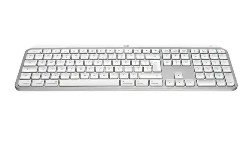 Клавиатура, Logitech MX Keys S for Mac - PALE GREY - US INT'L - EMEA28-935 - image 1