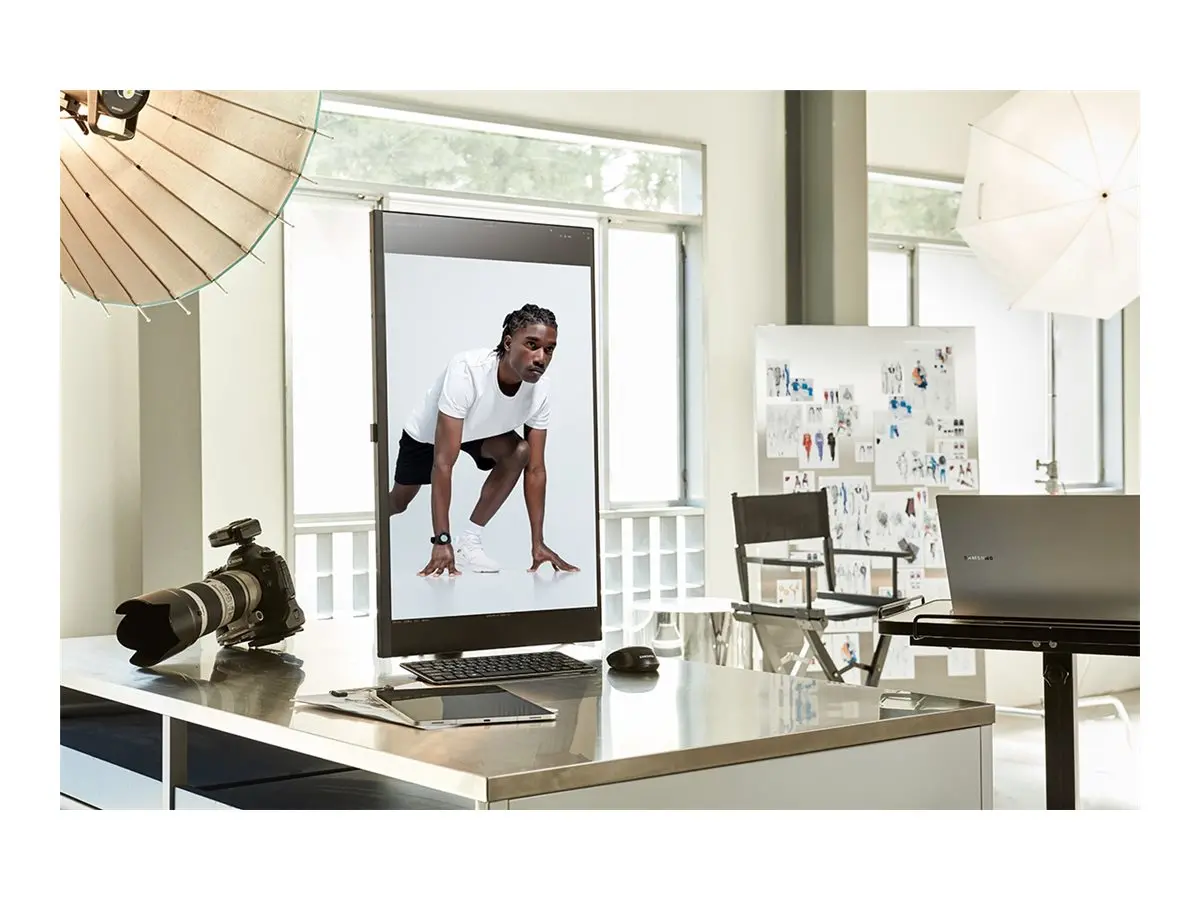 Монитор, Samsung 32D800  32" VA LED, 3840x2160 PBP, PIP, USB-C 90W, USB 3.0, DP, HDMI Black - image 5
