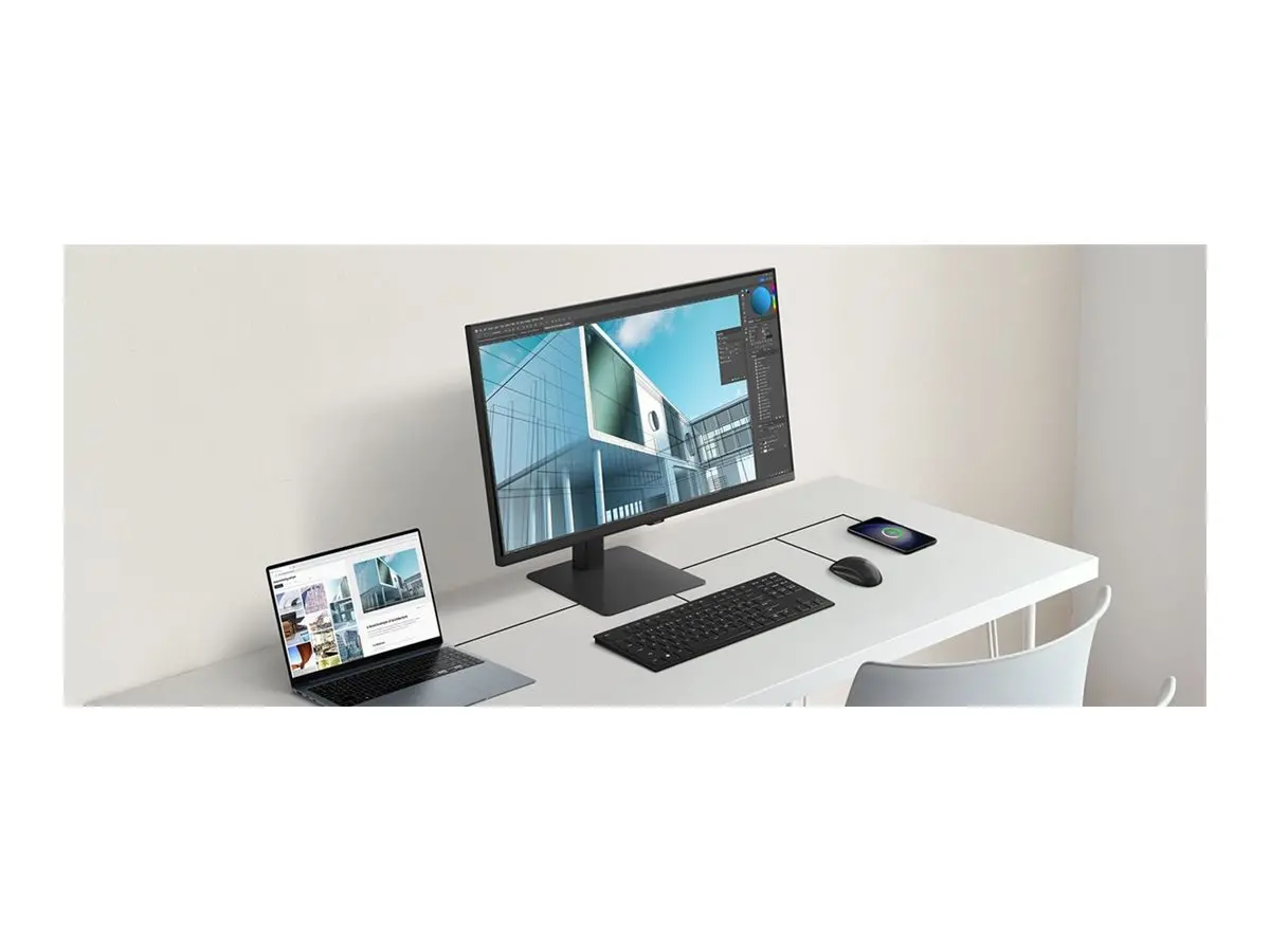 Монитор, Samsung 32D800  32" VA LED, 3840x2160 PBP, PIP, USB-C 90W, USB 3.0, DP, HDMI Black - image 8