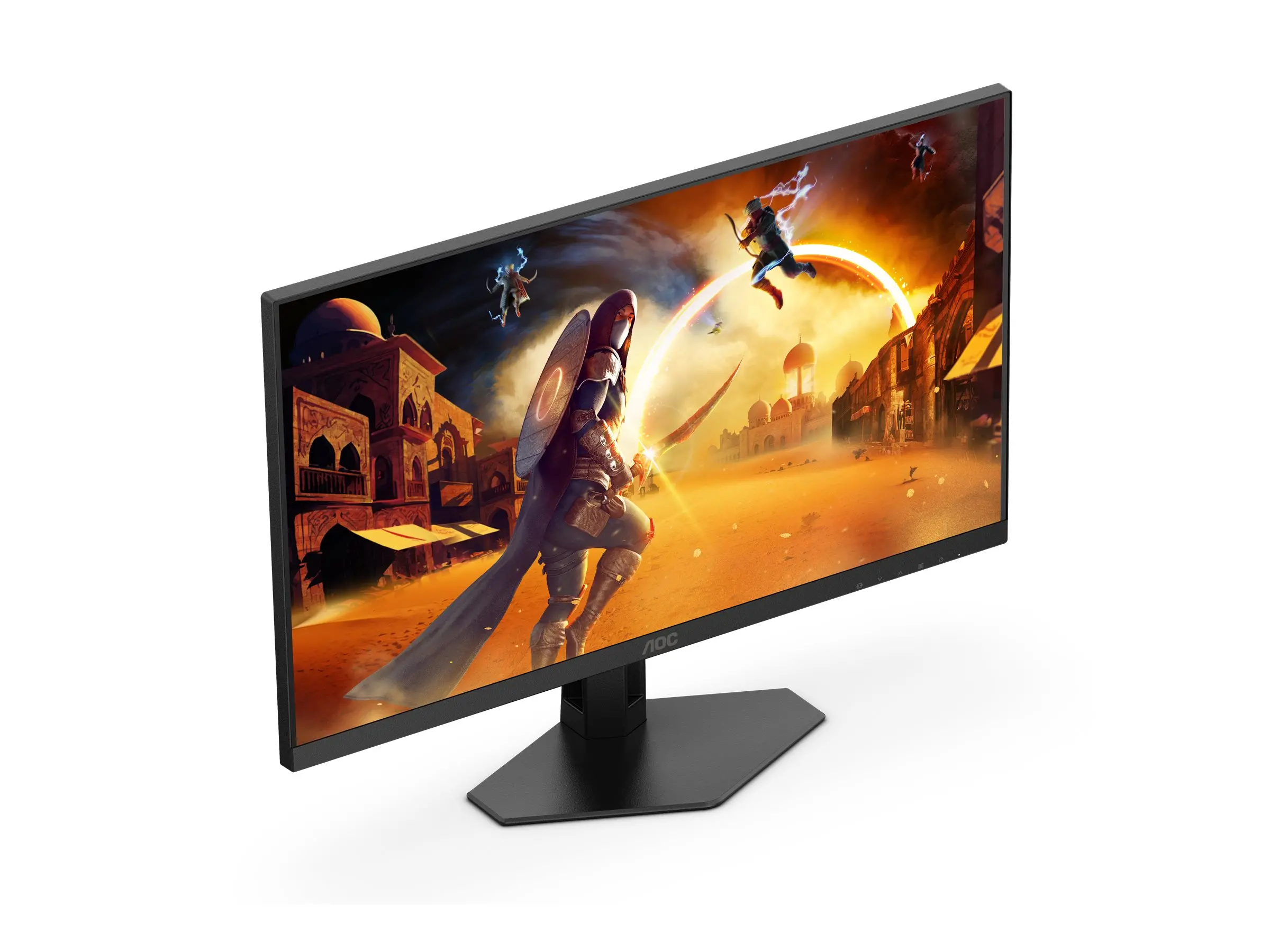 Монитор, AOC 24G4XE, 23.8" IPS WLED, 1920x1080@180Hz, 1ms GtG, 0.5ms MPRT, 300cd m/2, 1000:1, 80M:1 DCR, Adaptive Sync, FlickerFree, Low Blue Mode, 2Wx2, Tilt, 2xHDMI, DP - image 2
