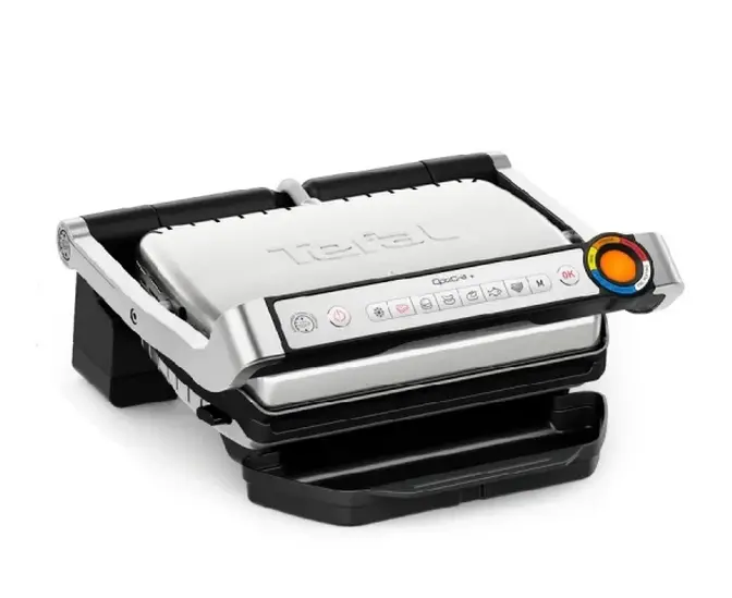 Grătar, Tefal GC718D10 OPTIGRILL UPGRADE + TONG SUS - image 1