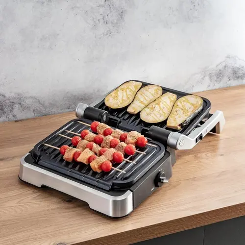 Барбекю, Tefal GC772D30 OPTIGRILL 2IN1 INOX EE - image 4