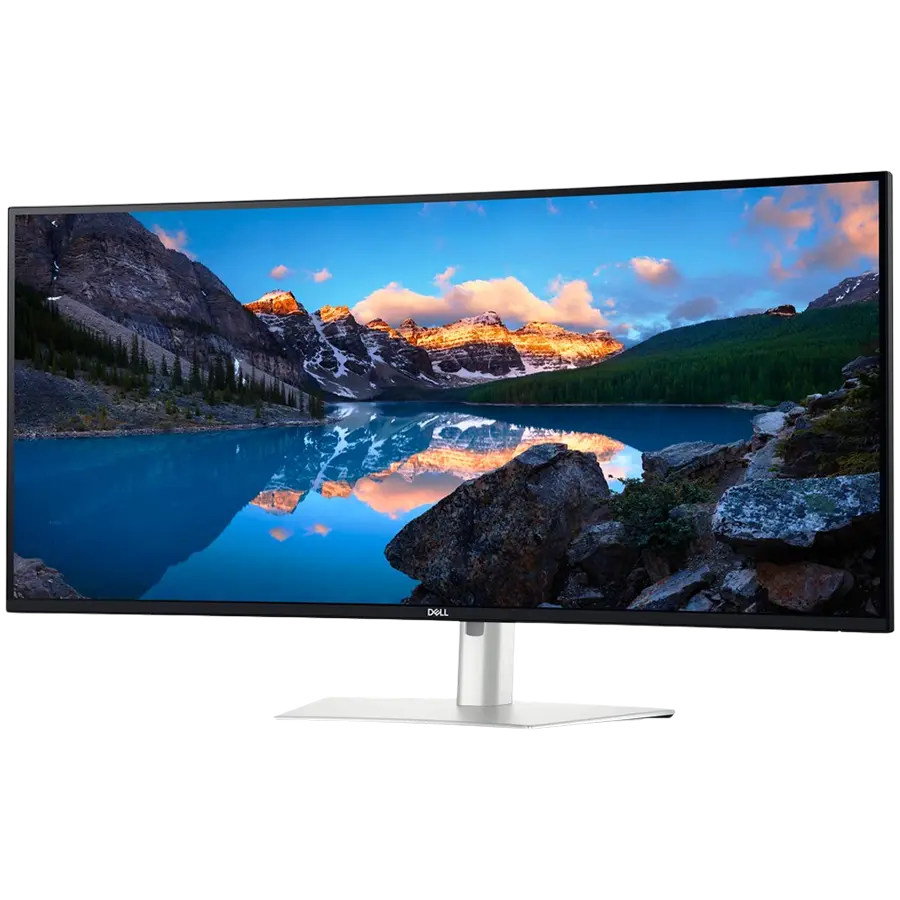 Monitor DELL UltraSharp U4025QW 40" Curved, 5120x2160, WUHD, 120Hz, IPS AG, 21:9, 1000:1, 450 cd/m2, 8ms/5ms, 178/178, DP, HDMI, 2xThunderbolt4 (90W), 3xUSB-C, 5xUSB-A, RJ-45, Audio line out, 2x9W Speakers, Tilt, Swivel, Height Adjust (15cm), 3Y - image 1
