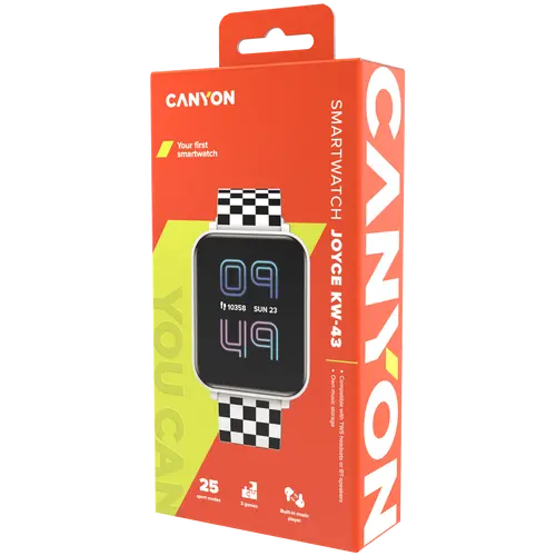 CANYON kids watch Joyce KW-43 DUAL BT Music White - image 6