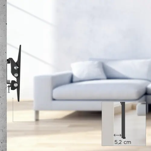 Επιτοίχια βάση για τηλεόραση, 19-46", 200x200, έως 25kg - 9