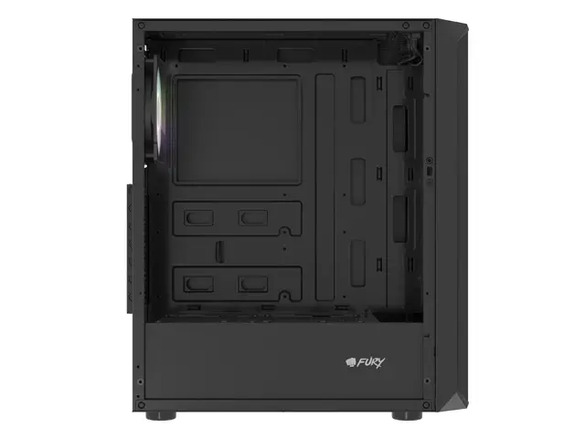 Кутия за компютър, Fury PC Case Shobo SH4 RGB Midi Tower, Window, Black - image 11