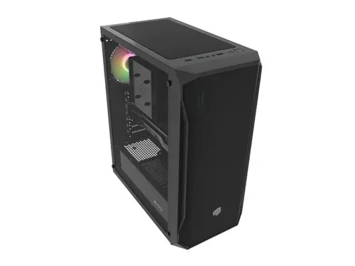 Κουτί υπολογιστή, Fury PC Case Shobo SH4 RGB Midi Tower, Window, μαύρο - 3