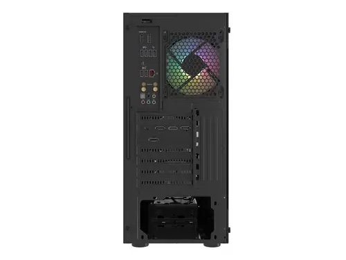 Кутия за компютър, Fury PC Case Shobo SH4 RGB Midi Tower, Window, Black - image 6